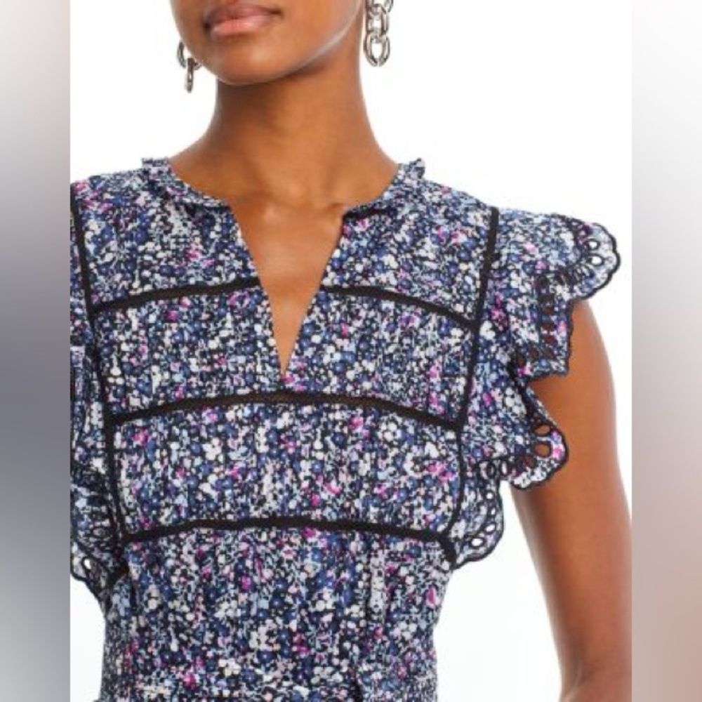 Rails Floral Midi Dress XS